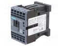 Contactor: 3-pole; NO x3; Auxiliary contacts: NO; 230VAC; 7A; 3RT20