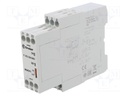 Module: temperature monitoring relay; temperature; DIN; DPDT