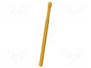 Test needle; Operational spring compression: 6.4mm; 5A; Ø: 1.8mm
