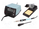 Soldering station; ESD; 70W; 100÷450°C; Plug: EU; Display: LCD