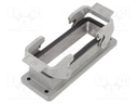 Enclosure: for HDC connectors; Han® B,Rear Fit; size 24B; IP65