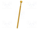 Needle-like test probe; Operational spring compression: 2mm