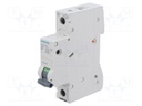 Circuit Breaker, MCB, 5SL6, 1P, 6 kA, 400 V, 2 A