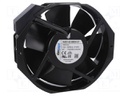 Fan: AC; axial; 115VAC; 172x150x38mm; ball bearing; 2800rpm; IP22