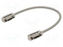 Connection cable; Application: for meters Keysight; 0.5m