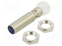Sensor: inductive; OUT: NAMUR; 0÷4mm; 7.7÷9VDC; M12; IP67; -20÷70°C