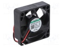Fan: DC; axial; 5VDC; 35x35x10mm; 9m3/h; Vapo; 5300rpm; Len: 0.14m