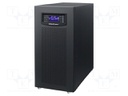 Power supply: UPS; 12kW; 15kVA; 380V; industrial; 250x570x540mm