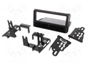 Radio mounting frame; Toyota; 1 DIN; black