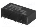 Converter: DC/DC; 1W; Uin: 4.5÷5.5V; Uout: 5VDC; Uout2: -5VDC; SIP7