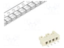 Socket; Connector: wire-wire/PCB; Rotaconnect; 3mm; PIN: 4; 5A; SMT
