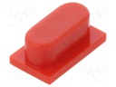 Cap; Application: KSA series,KSL series; Colour: red