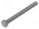 Screw; M3x30; 0.5; Head: hexagonal; A2 stainless steel; DIN 933
