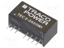 Converter: DC/DC; 2W; Uin: 9÷36V; Uout: 15VDC; Uout2: -15VDC; SIP8