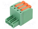 Connector: pluggable terminal block; plug; female; PL; 10A; 300V