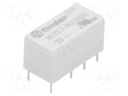Relay: electromagnetic; DPDT; Ucoil: 3VDC; 3A; 2A/125VAC; 2A/30VDC