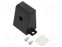 Enclosure: for Raspberry Pi camera; Raspberry Pi; black