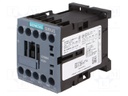 Contactor: 3-pole; NO x3; Auxiliary contacts: NO; 230VAC; 12A; 690V