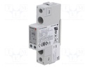 Relay: solid state; Ucntrl: 24÷190VDC; Ucntrl: 20÷275VAC; 50A; IP20