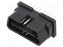 Diagnostic connector OBD II; A-OBD-A,A-OBD-F; male; PIN: 16