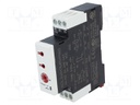 Timer; 0,05s÷10h; SPDT; 250VAC/5A; 24÷240VAC; 24÷48VDC; DIN; PIN: 6