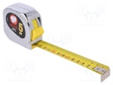 Measuring tape; L: 5m; Width: 25mm