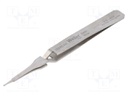 Tweezers; 115mm; Blades: straight,narrowed