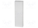 Enclosure: for modular components; IP30; light grey; steel; IK08