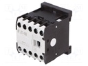 Contactor: 3-pole; NO x3; Auxiliary contacts: NC; 24VDC; 12A; DIN