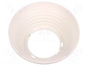 Spotlight; round; Mat: HRPC; Colour: white; H: 31mm; Ø: 82mm