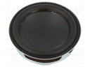 Loudspeaker; waterproof; 3W; 4Ω; Ø40x20.5mm; Sound level: 81dB