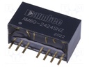 Converter: DC/DC; 6W; Uin: 18÷36V; 24VDC; Iout: 250mA; SIP8; 4.9g