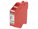 Module: safety relay; Series: CS; Mounting: DIN; -25÷55°C; 24VDC