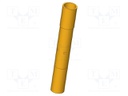 Test probe socket; Contact plating: gold-plated; soldered
