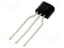 Transistor: NPN; bipolar; 400V; 0.3A; 1W; TO92