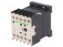 Contactor: 4-pole; NC x2 + NO x2; 24VDC; 9A; DIN,on panel; TeSys K