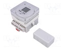 Timer; Range: 1min÷7days; SPDT x2; 230VAC; screw,on panel; PIN: 8