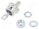 Diode: stud rectifying; 1.6kV; 1.4V; 85A; anode stud; DO203AB