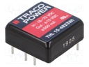 Converter: DC/DC; 15W; Uin: 18÷75V; Uout: 15VDC; Uout2: -15VDC; 1"x1"