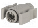 RJ45 housing; Variosub; UL94V-0; Locking: latch; IP67
