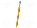 Test needle; Operational spring compression: 4mm; 5A; Ø: 2mm