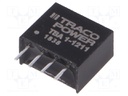 Converter: DC/DC; 1W; Uin: 10.8÷13.2V; Uout: 5VDC; Iout: 200mA; SIP4