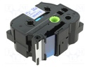 Tape; Width: 36mm; Colour: white; Character colour: blue; L: 8m