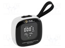 Meter: air quality; Range: 0÷500ppm CO; Humid.range: 20÷85%RH; ±4%