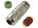 Connector: HDC; EPIC® SIGNAL M23 KIT F6 N 8+1E SLM
