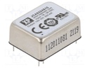 Isolated Board Mount DC/DC Converter, 2:1 Input, ITE, 1 Output, 3 W, 15 V, 200 mA