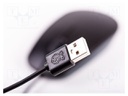 Optical mouse; optical mouse; USB A; Colour: black-gray