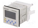 Counter: electronical; 2x LCD; pulses; 999999; SPST-NO; PIN: 11