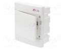 Enclosure: for modular components; IP40; white; No.of mod: 8; ABS