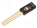 Sensor: humidity; Range: 0÷100% RH; ±2%; 4÷5.8VDC; Case: SIP3